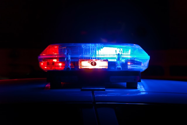 light on top of police car